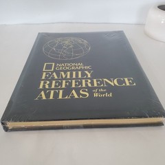 National Geographic FAMILY REFERENCE ATLAS of the World Book NEW/SEALED!