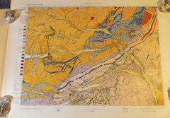 Ordnance Survey Geological Map: No 55. Blair Atholl. Printed on paper 1926