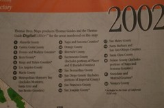 NEW 2002 San Diego and Orange Counties Street Guide & Directory Thomas Guide