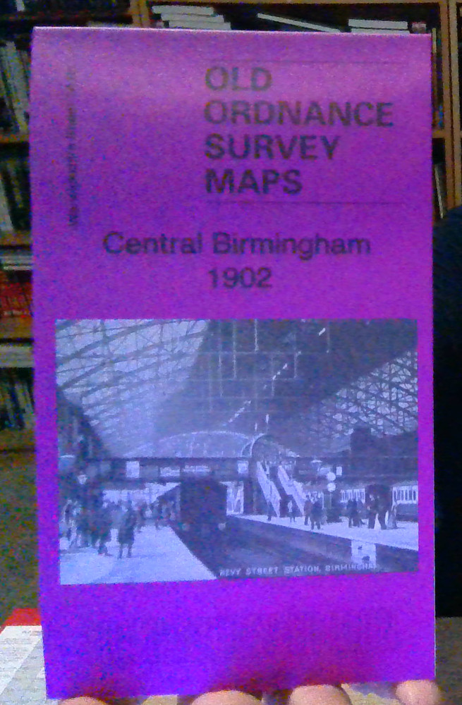 MAP OF Central Birmingham 1902 Warwickshire Sheet 14.05 NEW 9781847849168