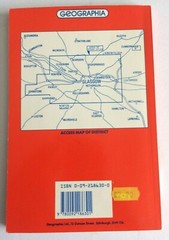 Collection of  6 Vintage Street maps of various English Cities Circa 1990s