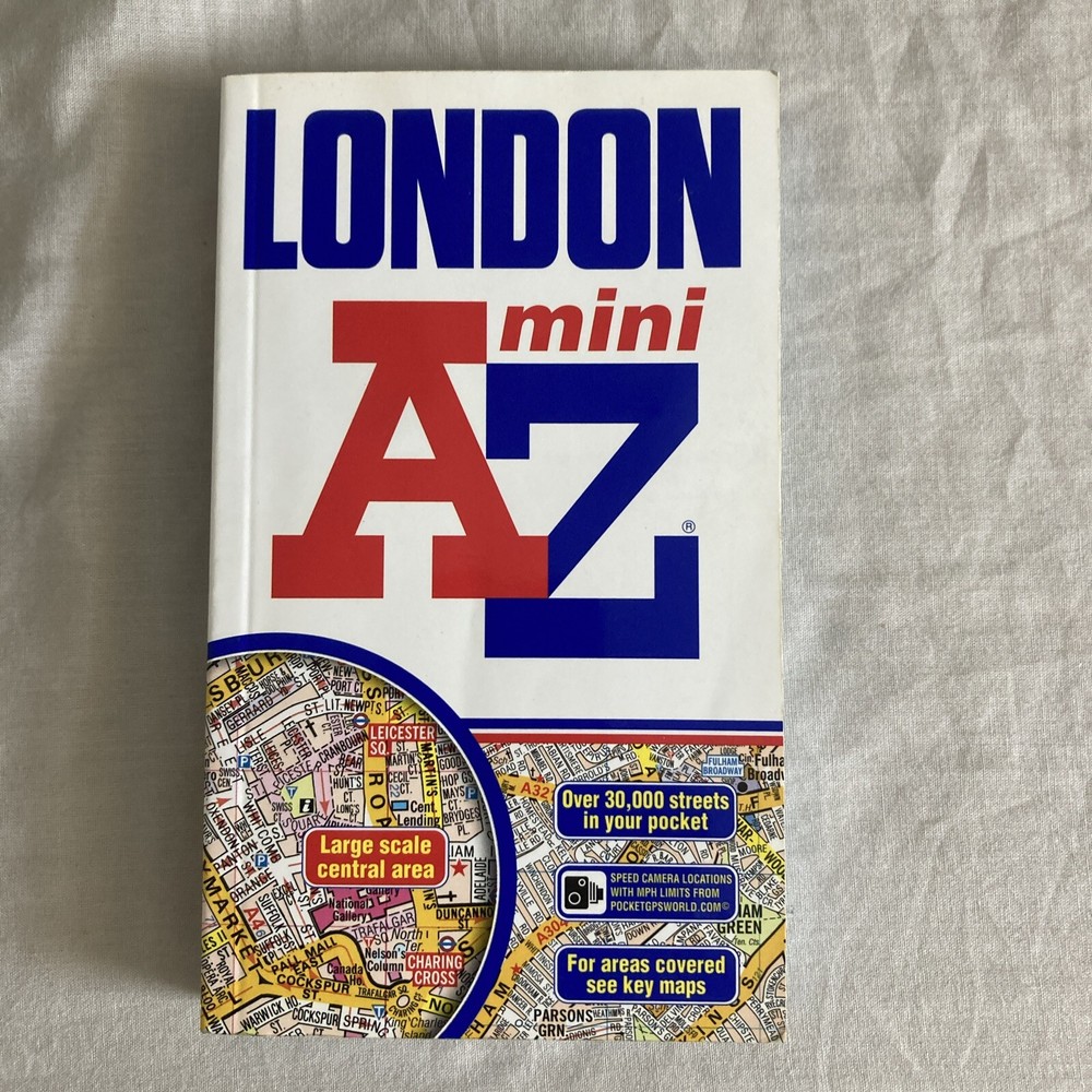 London Mini Street Atlas by Geographers’ A-Z Map Company (Paperback, 2008)