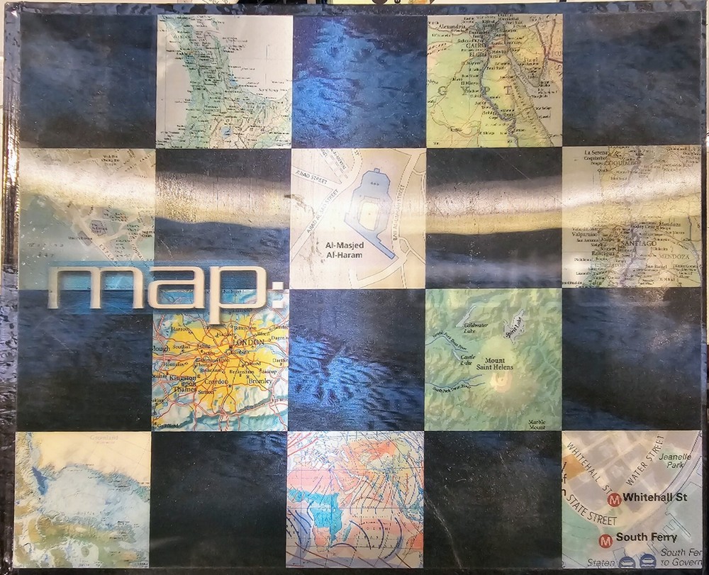 Map: Satellite Hardcover Reference, Earth As Seen From Space 360 Gorgeous Maps