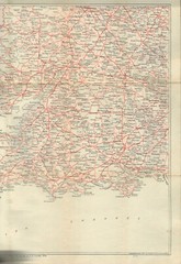 Geographia Motorists & Cyclists Clear Road Map No.2 South West England & S Wales