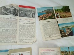 Vtg Tourist Guide Maps,France, Italy,Souvenir,Napoli,Sorrento,Procida,Rome,Paris