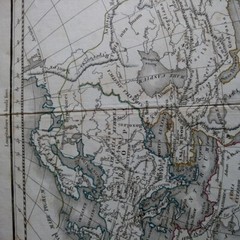 Carte ORBIS ANTIQUI MAPPA NOVA a F Delamarche 1833