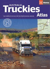 AUSTRALIA TRUCKIES ATLAS HEMA MAPS 7TH EDITION REST AREAS TRUCK STOPS