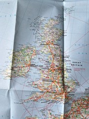 Europe World Region Map Hema Paper Immaculate Clean Barely Opened Free Post UK