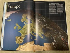 National Geographic Atlas Of The World Eighth Edition Slipcover VG Maps Cities