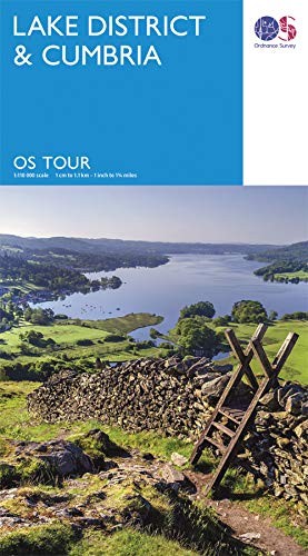 Lake District & Cumbria (Map) OS Tour Map