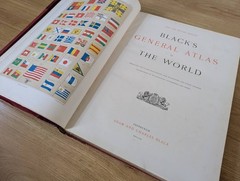 Black’s General Atlas Of The World – New And Revised Edition – 1890