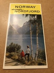 Vintage Inner Nordfjord Norway Guide 1966