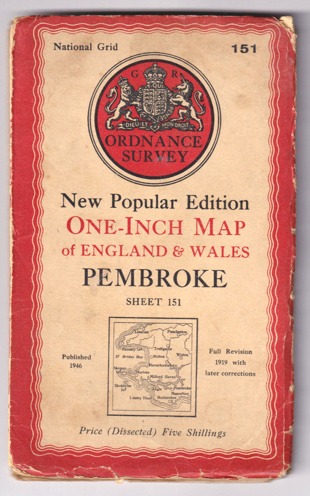 PEMBROKE (cloth) – New Popular Edition O/S One Inch Map