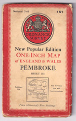 PEMBROKE (cloth) – New Popular Edition O/S One Inch Map