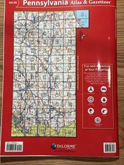 DeLorme Pennsylvania Atlas & Gazetteer Topographic Maps Back Roads 2020 14th Ed.