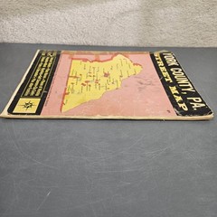 York County Pennsylvania Street Map ADC Of Alexandria 1980’s