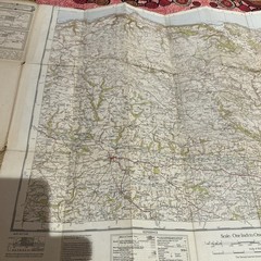 EXMOOR Sheet 119 Fifth Edition CLOTH Ordnance Survey one inch 1934 Porlock