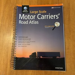 Rand Mcnally Large Scale Motor Carriers’ Road Atlas by Rand McNally (2018,…