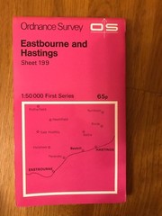 Ordnance Survey Map Sheet 199 – Eastbourne And Hastings