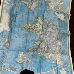 The World Map Gilbert M Grovensor Paperback Book Map