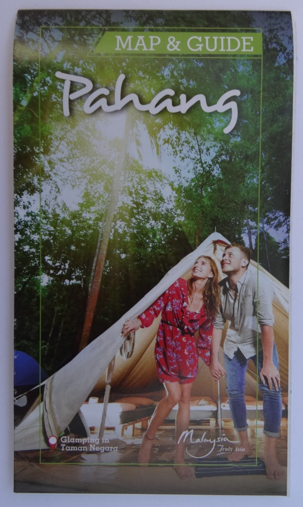 PAHANG/KUANTAN CITY ( MALAYSIA) TOURIST MAP & GUIDE 2023. Attractions. Hotels.