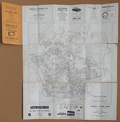 Street Map of Plymouth with Street Index (Published by Norman Martell Ltd.)
