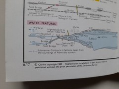 Exmoor Tourist Map 5 Ordnance Survey 1 Inch to a mile – 1982