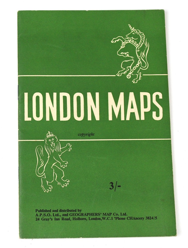 LONDON MAPS Underground London Transport Bus Routes Geographers Map Co Tourist
