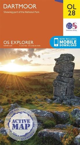 Dartmoor (Map) OS Explorer Active