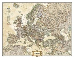NATIONAL GEOGRAPHIC: EUROPE EXECUTIVE WALL MAP (30.5 X By National Geographic