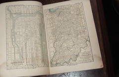 Complete Handy Atlas Of The World And City Guide Orange Judd Co. 1898