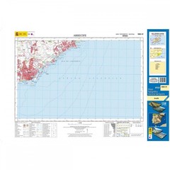 Spain map 1082-IV: Arrecife (Lanzarote) walking tourist 2014 ed *50% OFF*