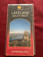 Lakeland: South West by Harvey Map Services Ltd. (Sheet map, 2000)