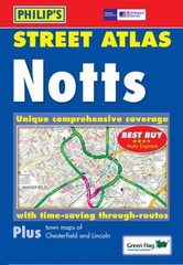 Philip’s Street Atlas Nottinghamshire: Pocket Paperback / softback Book The Fast