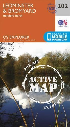 Leominster and Bromyard (Map) OS Explorer Active Map