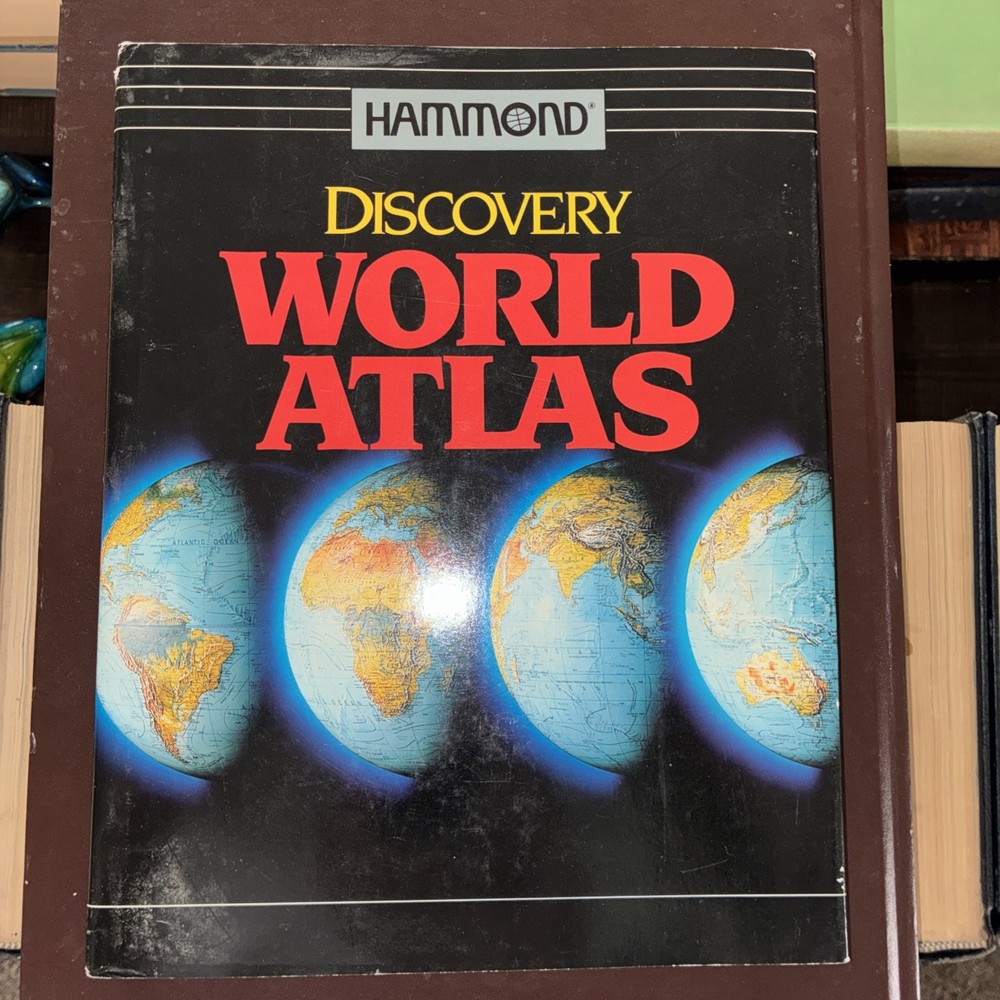 HAMMOND DISCOVERY WORLD ATLAS By Hammond Incorporated **Good Condition**