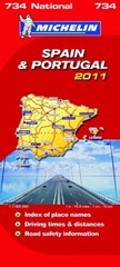 Spain & Portugal National Map 2011 2011 (Michelin National … Sheet map, folded