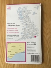 1992 Ordnance Survey Landranger Map 199 Eastbourne , Hastings And Surrounding
