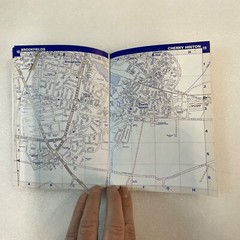 Local Red Book Cambridge Great Shelford Histon Sawston Travel Map Guide Atlas
