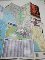 Athens 2006 Flexi Insight Map Brochure