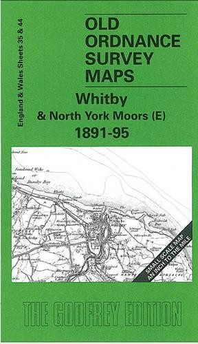 Whitby and North York Moors (E) 1891-95:… by Pearson, Trevor Sheet map, folded