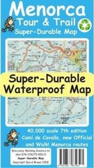 Menorca Tour and Trail Map by David Brawn (Sheet map, folded)