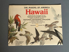 The Making of America, Hawaii, National Geographic, Map & Poster, 1983