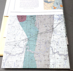 1975 OGS Water Resources Oklahoma City Quadrangle Hydrologic Atlas 4, 4 Maps