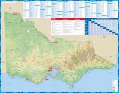 Lonely Planet Lonely Planet Victoria Planning Map (Map) Map