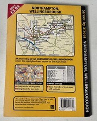 The AA Street by Street Map – Northampton & Wellingborough – 2006 2nd Edition