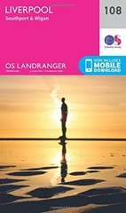 Landranger (108) Liverpool, Southport & Wigan (OS Landrang… by Ordnance Survey