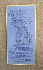 Bartholomew’s SALISBURY PLAIN Revised Half-Inch Sheet 29 Vintage Cloth Map