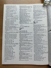 DeLorme Maine 115 Fishing Maps Lakes, Ponds, Counties, Towns, Depths, Fish 1980