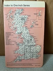 Ordnance Survey One Inch Map – Derby & Leicester. Sheet 121 VGC. 1962.